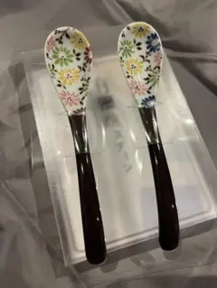 【新品・未使用】有田焼　スプーン　2本セット