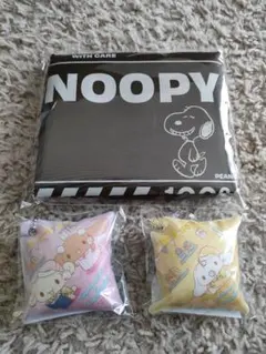 SNOOPY エコバッグ おまけ付きミニクッションチャーム