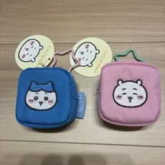 ちいかわ　キャラクター ポーチ 2個セット