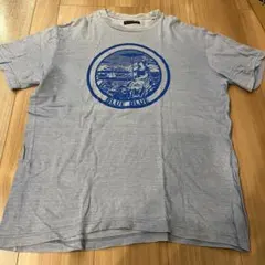 90s 初期 BLUE BLUE ハリラン シングルステッチ Tシャツ Lのサムネイル