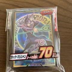 遊戯王　遊戯王ラッシュデュエル　スリーブ　ブラックマジシャン