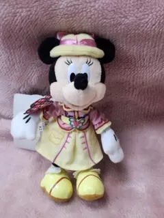 ミニーマウス　グリーティングトレイル　ぬいぐるみバッジ　トレミニ ミニーマウス グリーティングトレイル ぬいぐるみバッジ