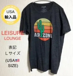 LEISURE ARIZONA サボテン Tシャツ Lサイズ(USA SIZE)