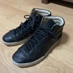 DIESEL ハイカットスニーカー ブラック レザー スエードのサムネイル