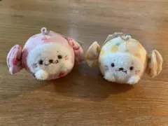 しろたん おやつ くじ キャンディたん ぬいぐるみ キーホルダー パイン