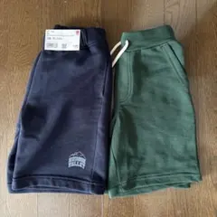 ユニクロ　GU キッズ　ハーフパンツ 半ズボン　120 2枚セット