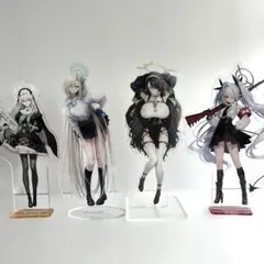 ブルーアーカイブ ブルアカ セガラッキーくじ アクリルスタンド 5点