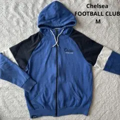 Chelsea FOOTBALL CLUB ブルパーカー　M