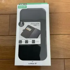 新品　ELECOM iPhone 17用 Ultrasuede手帳型ケース