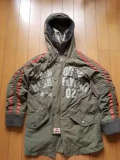 WASK古着USEDビンテージ3wayミリタリーモッズコート 130cmアウター