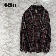 Dickies チェック柄　ネルシャツ　ディッキーズ　US古着　メンズ