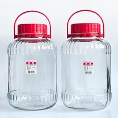 果実酒瓶 8L（10号）2個セット 東洋佐々木ガラス 日本製のサムネイル