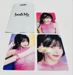 LE SSERAFIM ルセラフィム PHOTO CARD ウンチェ×3