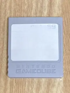 Nintendo ゲームキューブ メモリーカード 59ブロック