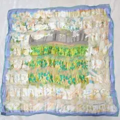 ジャン・ルイ・シェレル　JEAN-LOUIS SCHERRER シルク　スカーフ