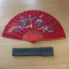 太極拳扇　ケース付き