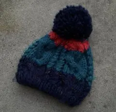 手編みニット帽