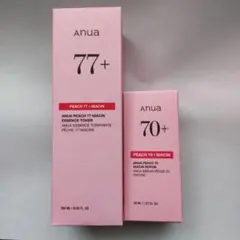 【未開封品】Anua 桃77 & 桃70