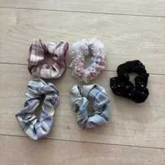ヘアゴム・シュシュ 5個セット