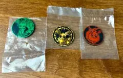 【新品3個】 ポケモンコイン イーブイ リーフィア ブースター