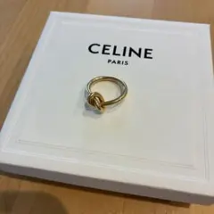 CELINE ノットリング ゴールドのサムネイル