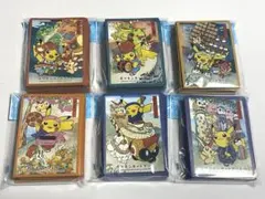 ポケモンセンタートウホクR お祭りごっこ ポケカ　スリーブ　デッキシールド 6種のサムネイル
