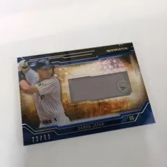 Derek Jeter Topps STRATA 73/99 ユニフォームカード