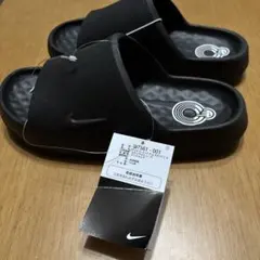 NIKE ウィメンズ カーム スライド 2.0 ブラック
