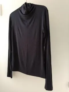 極暖ヒートテック カシミヤブレンドタートルネック　黒