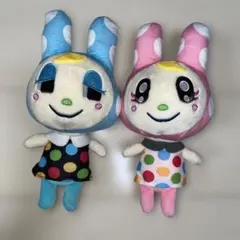 ★美品☆ どうぶつの森 クリスチーヌ フランソワ ぬいぐるみ　2体セット
