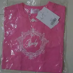 新品ちびRady ロゴプリント Tシャツ ピンクのサムネイル