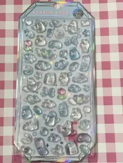 ボンボンドロップ シール シャーベット みずいろ