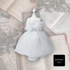 【新品未使用】シフォンドレス ワンピース 犬服 わんこ服 ドッグウェア 春夏用