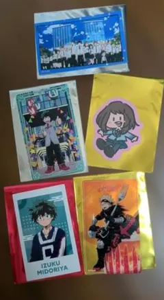 僕のヒーローアカデミア　カード、ステッカーセット