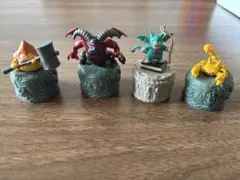 ドラゴンクエスト ボトルキャップ フィギュア4体セット