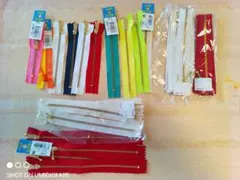 YKKファスナーセット 多色 さまざまなサイズ