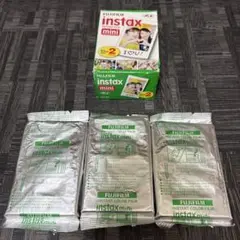 Fujifilm instax mini チェキフィルム　10枚計5パック