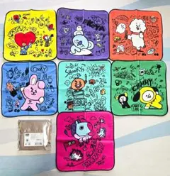 新品未使用✨BT21 ミニタオル 全7種セット⑥
