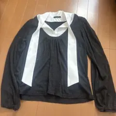 COMME CA ISM ダークグレー 長袖シャツ L