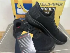 SKECHERS WORK FOOTWEAR ブラック スニーカー