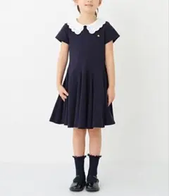 美品★ ケイトスペード　ワンピース　120 ネイビー