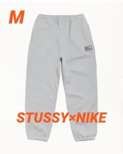M Stussy x Nike Fleece Pants Grey USサイズ