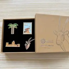 大阪関西万博　EXPO2025カタール　ピンバッジ4個set