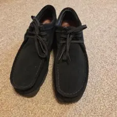 Clarks　ワラビー　ゴアテックス　ブラック