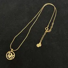 ▲クリスチャンディオール　ロゴネックレス