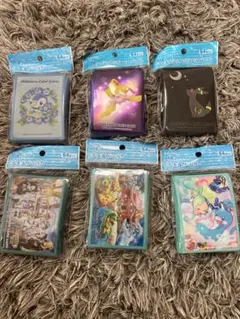 ポケモンカード　スリーブ　6点セット