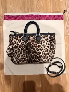 Tory Burch トリーバーチ A4 トートバッグ レパード - メルカリ