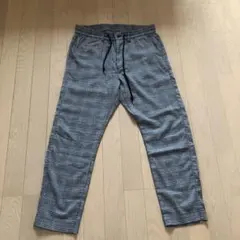 BEAMS HEART チェック柄 イージーパンツ