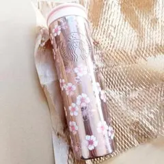 スターバックス スタバ 桜 2026 ステンレスボトル メタリックライトピンク