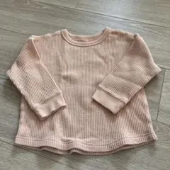 90UNIQLOワッフルロンT